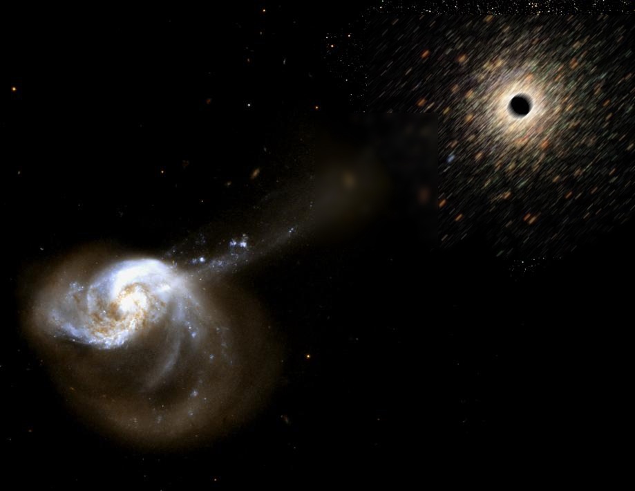 hypercompact stellar system black hole ejected from galaxy